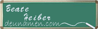 Beate Heiber Visitenkarte